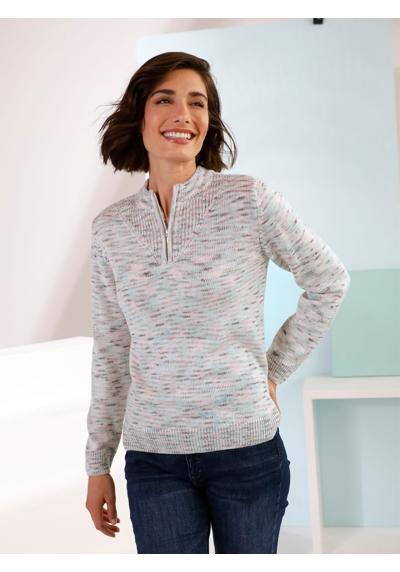 Свитер с воротником-стойкой Pullover