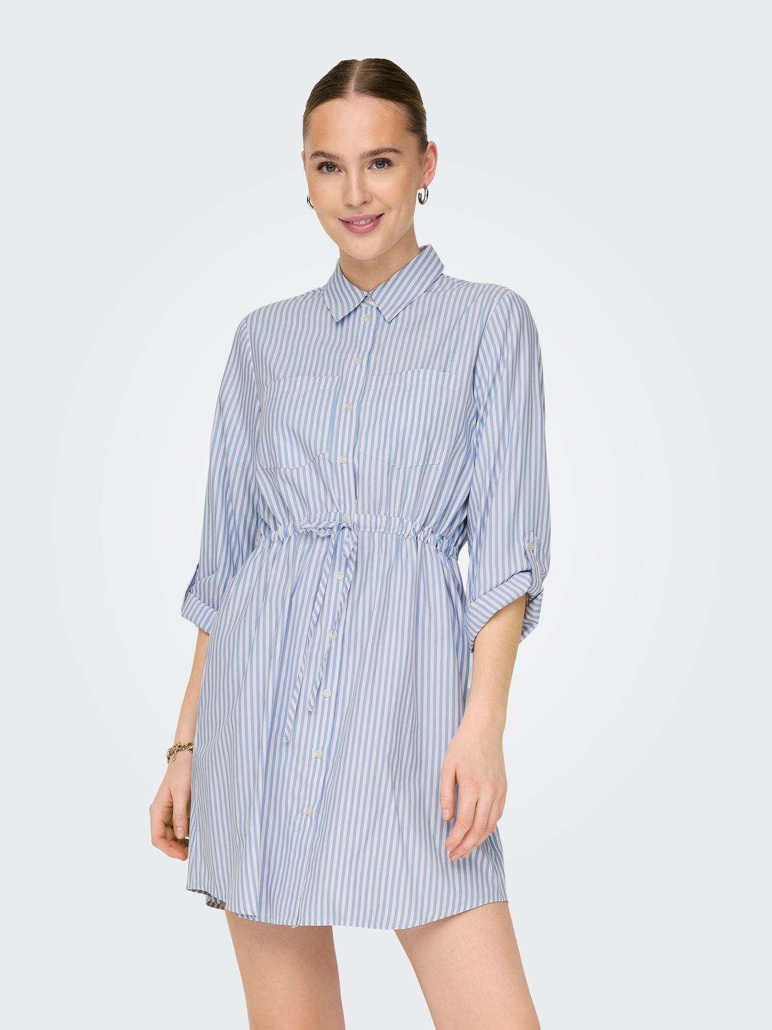 Платье-рубашка ONLSARAH LS SHIRT DRESS WVN