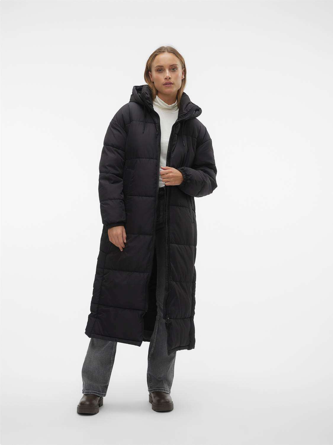 стеганое пальто VMKLEA LONG COAT NOOS