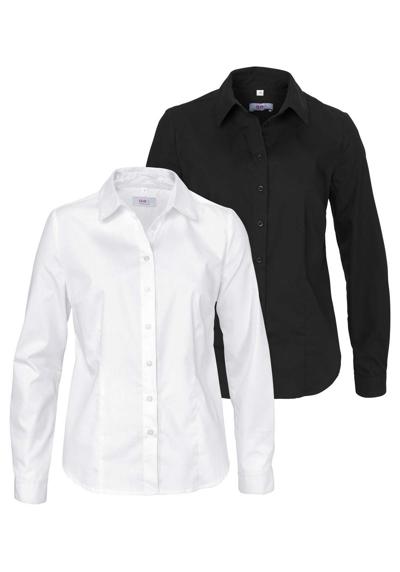 Блузка с длинными рукавами (2 шт.), в стиле рубашки