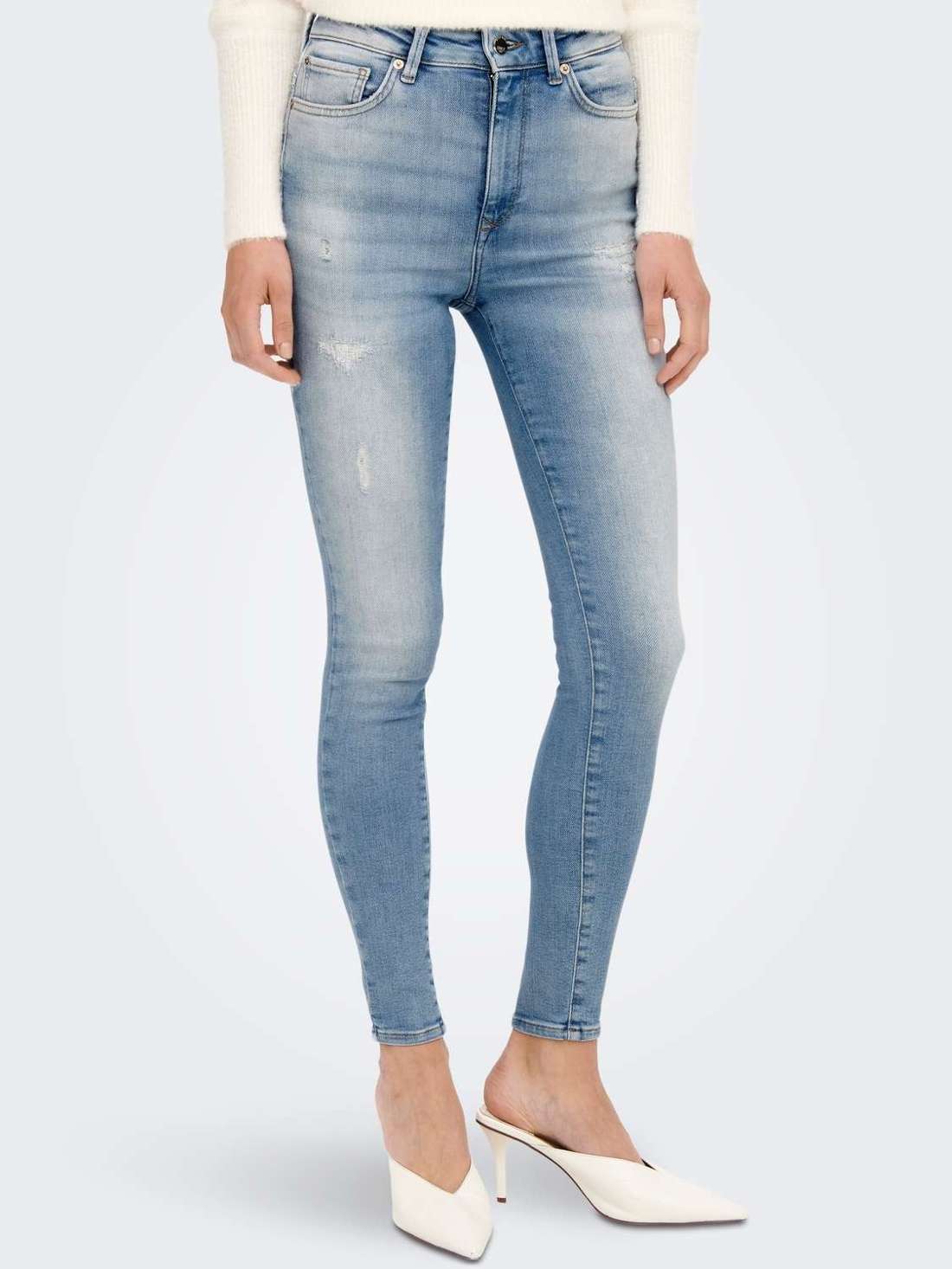 Джинсы скинни ONLMILA HW SK ANK JEANS REA437