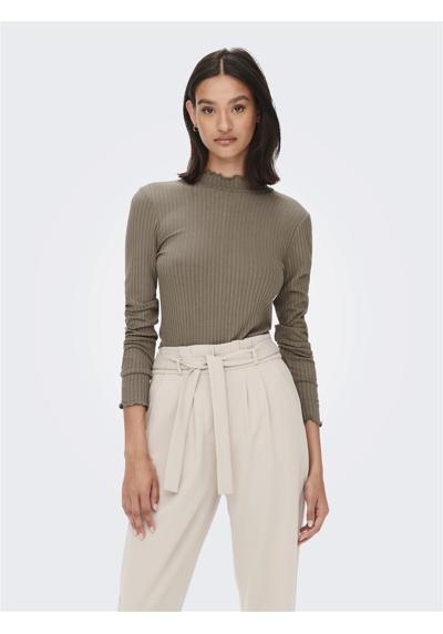 Рубашка с длинным рукавом FRANSISKA L/S HIGHNECK TOP JRS NOOS