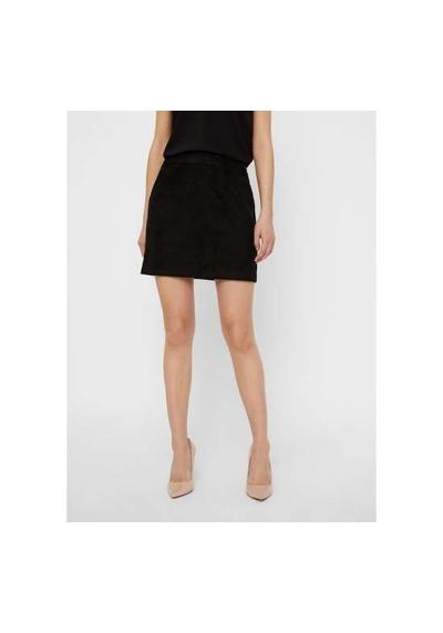Юбка из искусственной кожи VMDONNADINA FAUXSUEDE SHORT SKIRT