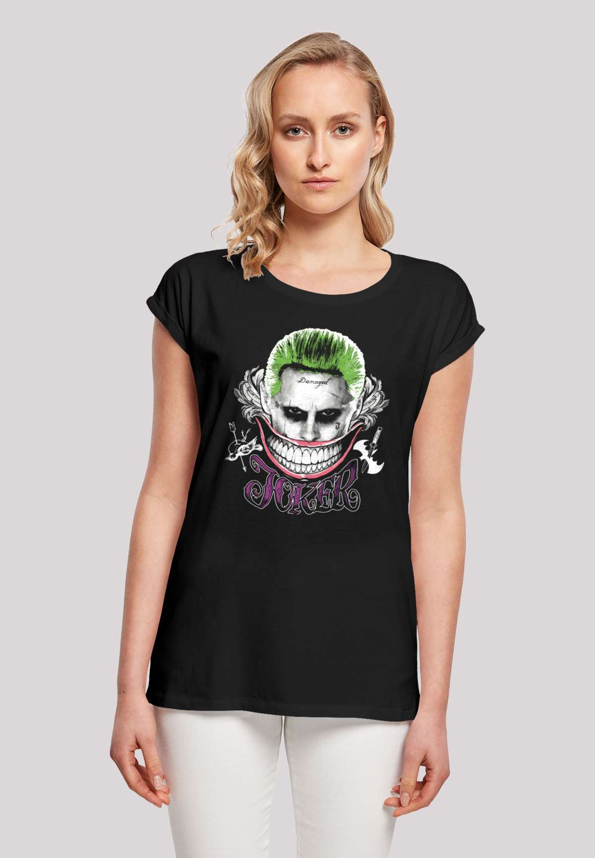 футболка »Suicide Squad Joker Coloured Smile«