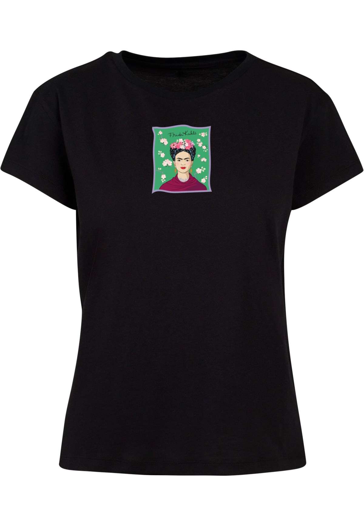 футболка »Damen Ladies Frida Kahlo - Green Box Tee«