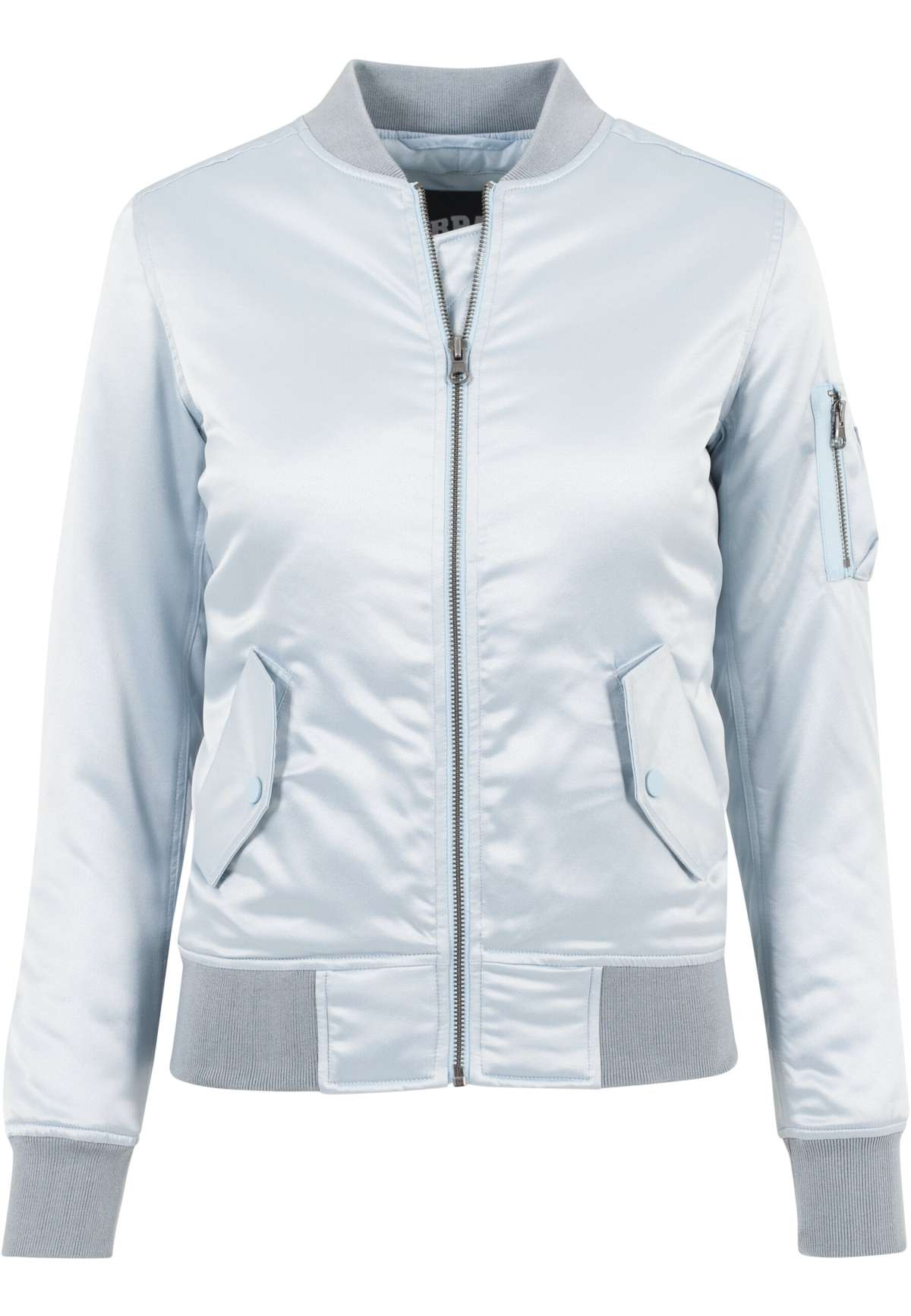 Всепогодная куртка »Urban Classics Damen Ladies Satin Bomber Jacket«