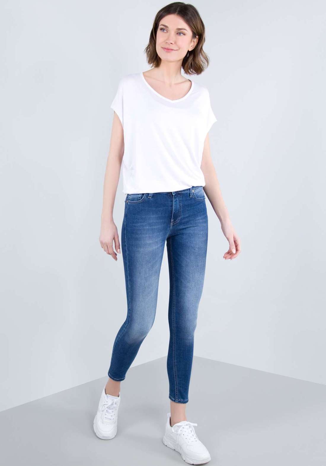 Джинсы скинни verkürzte Skinny Denim Superstretch