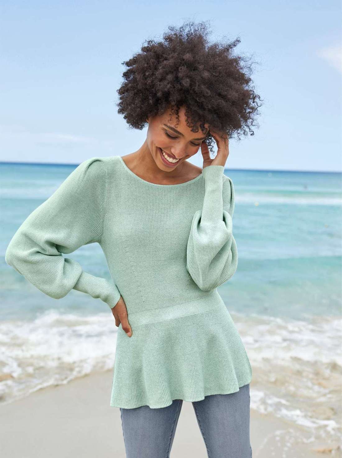 Свитер с круглым вырезом Pullover