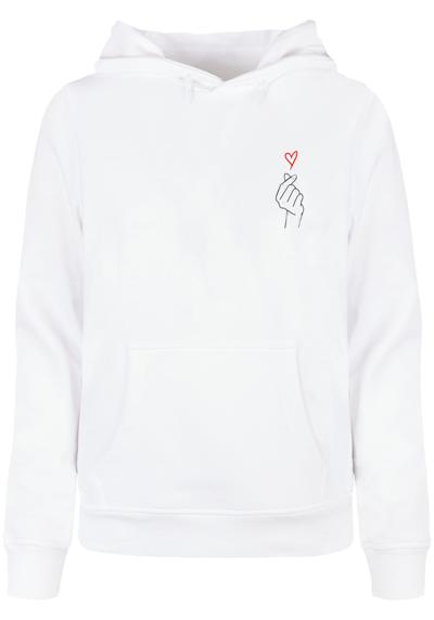 Толстовка с капюшоном Damen Ladies K Heart Basic Hoody