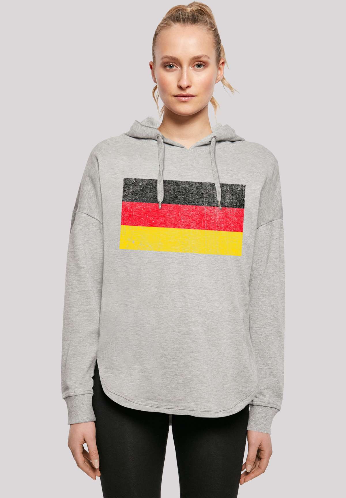 Толстовка с капюшоном »Germany Deutschland Flagge distressed«