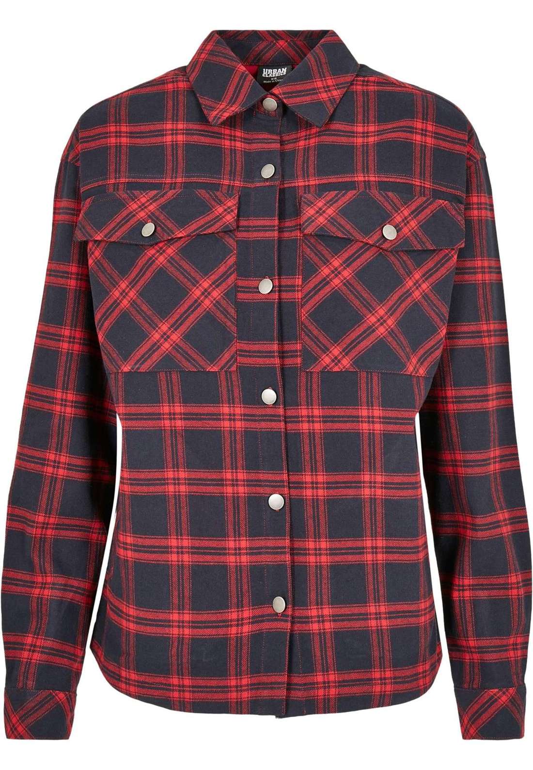 Рубашка с длинным рукавом Urban Classics Damen Ladies Oversized Overshirt