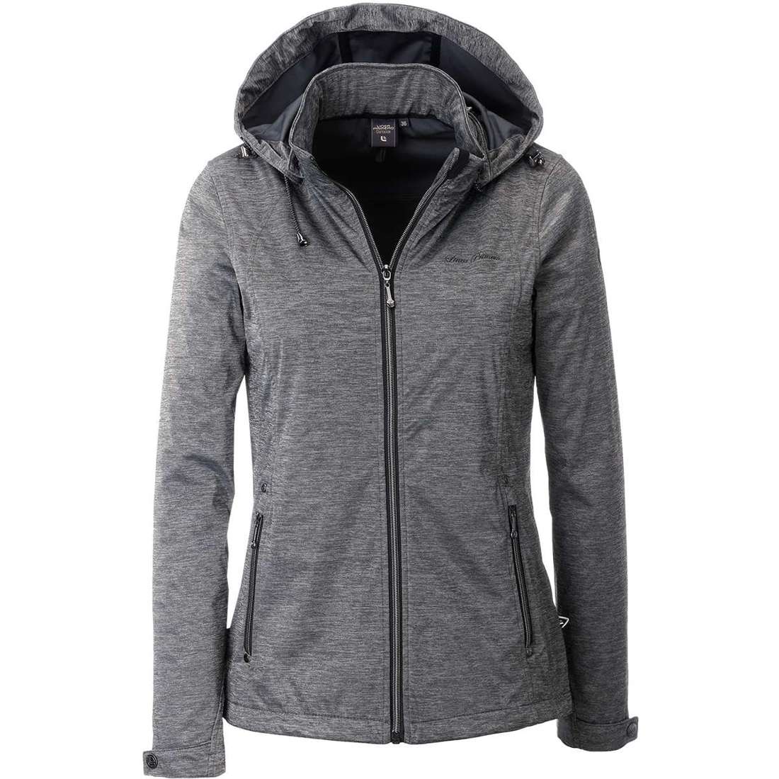 Куртка из софтшелла со съемным капюшоном. CLAUD PEAK WOMEN
