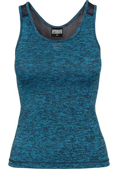 Мышечная рубашка »Urban Classics Damen Ladies Active Melange Trainings Top«