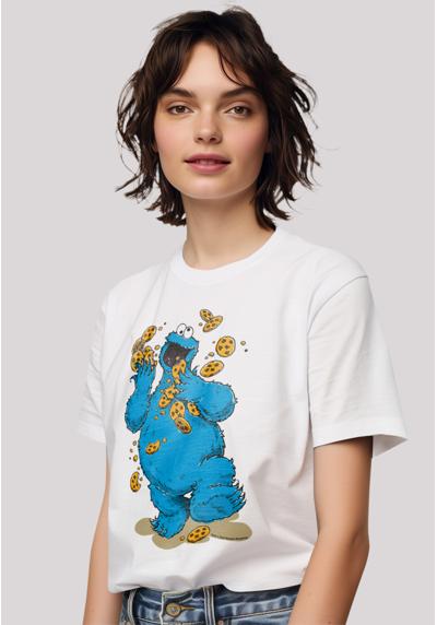 футболка Sesamstraße Cookie Monster Cookies Everywere