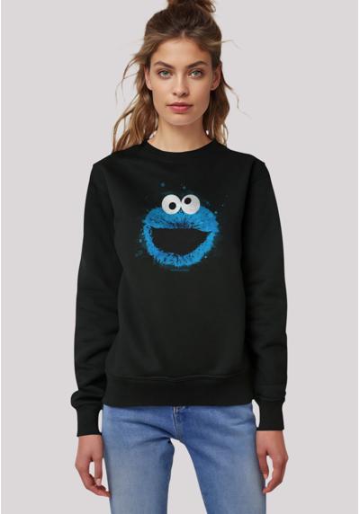 толстовка Sesamstraße Cookie Monster Watercolor