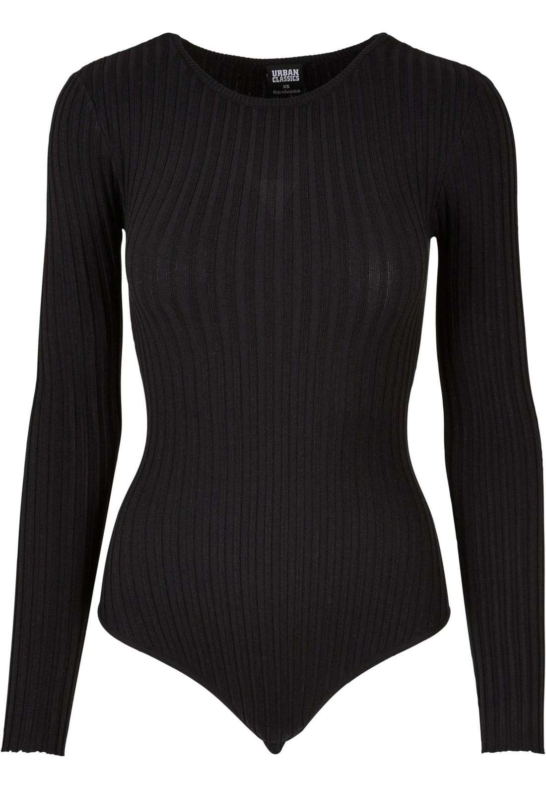 Длинный рукав Urban Classics Damen Ladies Rib Knit Longsleeve Body