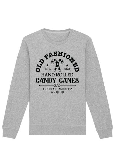 толстовка Weihnachten Cany Canes Retro Sign