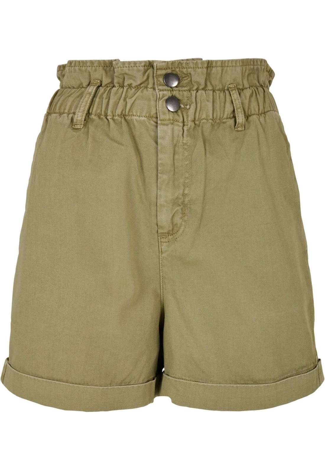 Тканевые брюки Urban Classics Damen Ladies Paperbag Shorts