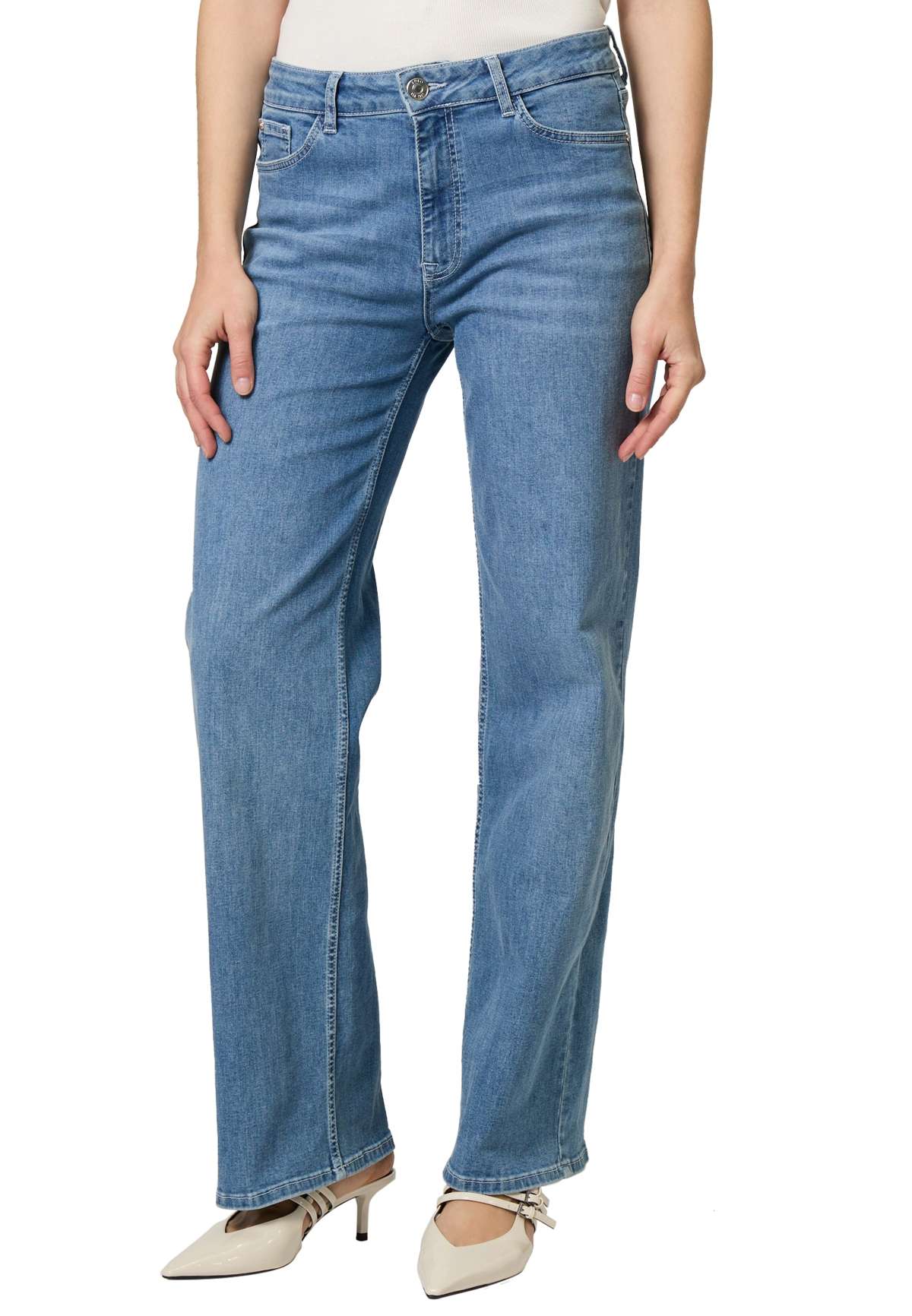 Джинсы узкого кроя zero Jeans Wide Leg Style WITNEY 32 Inch