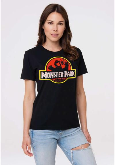Футболка с классным принтом Sesamstrasse Krümelmonster Monster Park