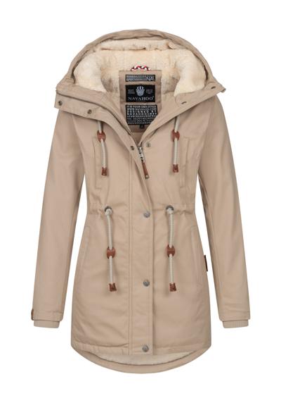 Зимняя куртка с теплым плюшевым мехом