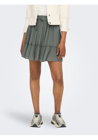 Мини-юбка с воланом ONLIBIZA LIFE SHORT SKIRT WVN NOOS