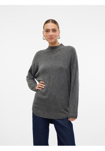 Вязаный свитер »VMPLAZA LS HIGHNECK LONG PULLOVER GA BOO«