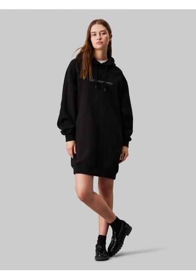 Платье-свитшот с вышивкой логотипа »CHENILLE MONOLOGO HOODIE DRESS«