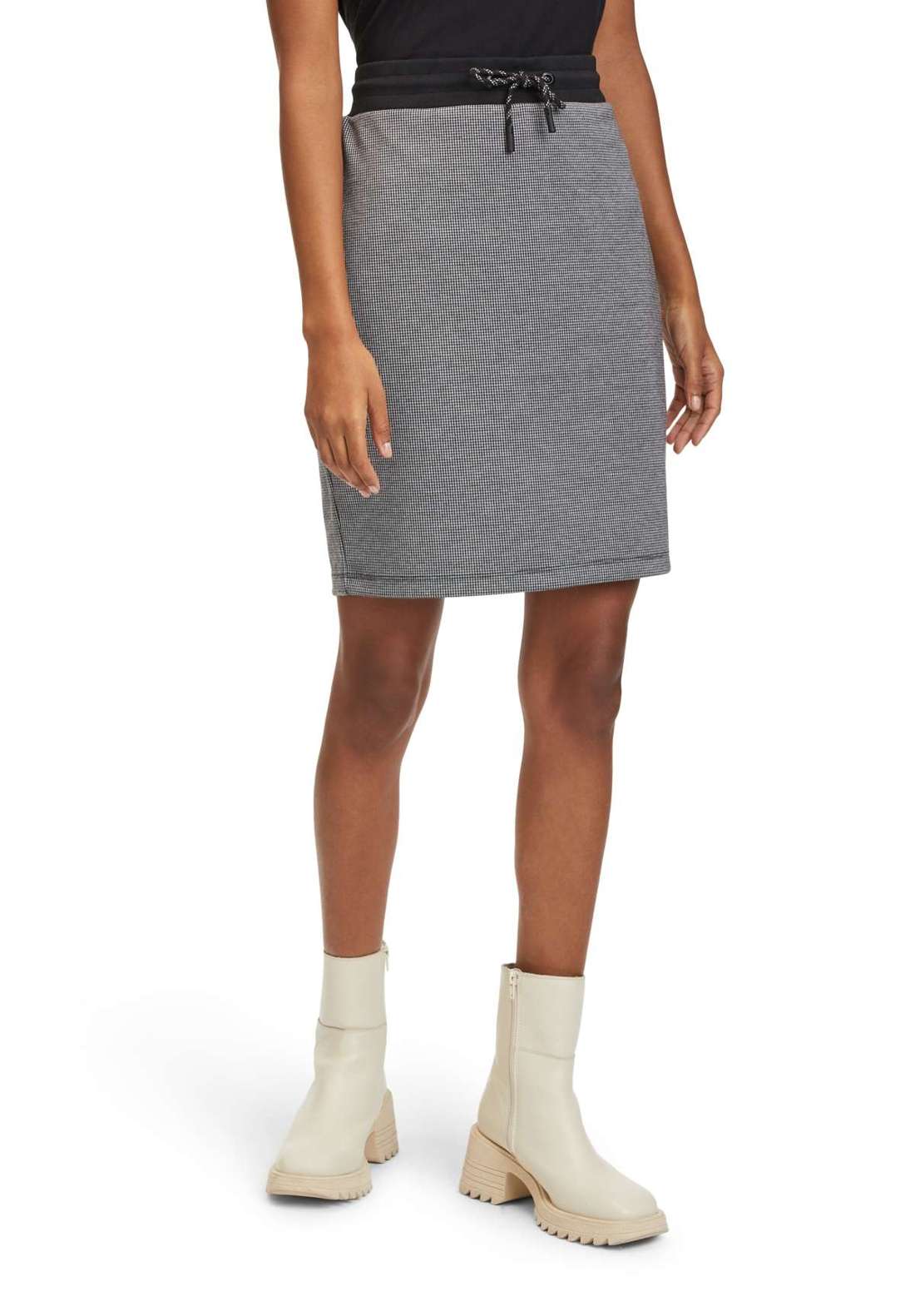 Мини-юбка Betty & Co Jerseyrock mit Bindegürtel