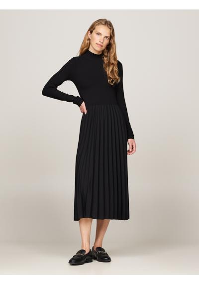 Платье-блузка со складками RIB MIX F&F PLEATED DRESS LS