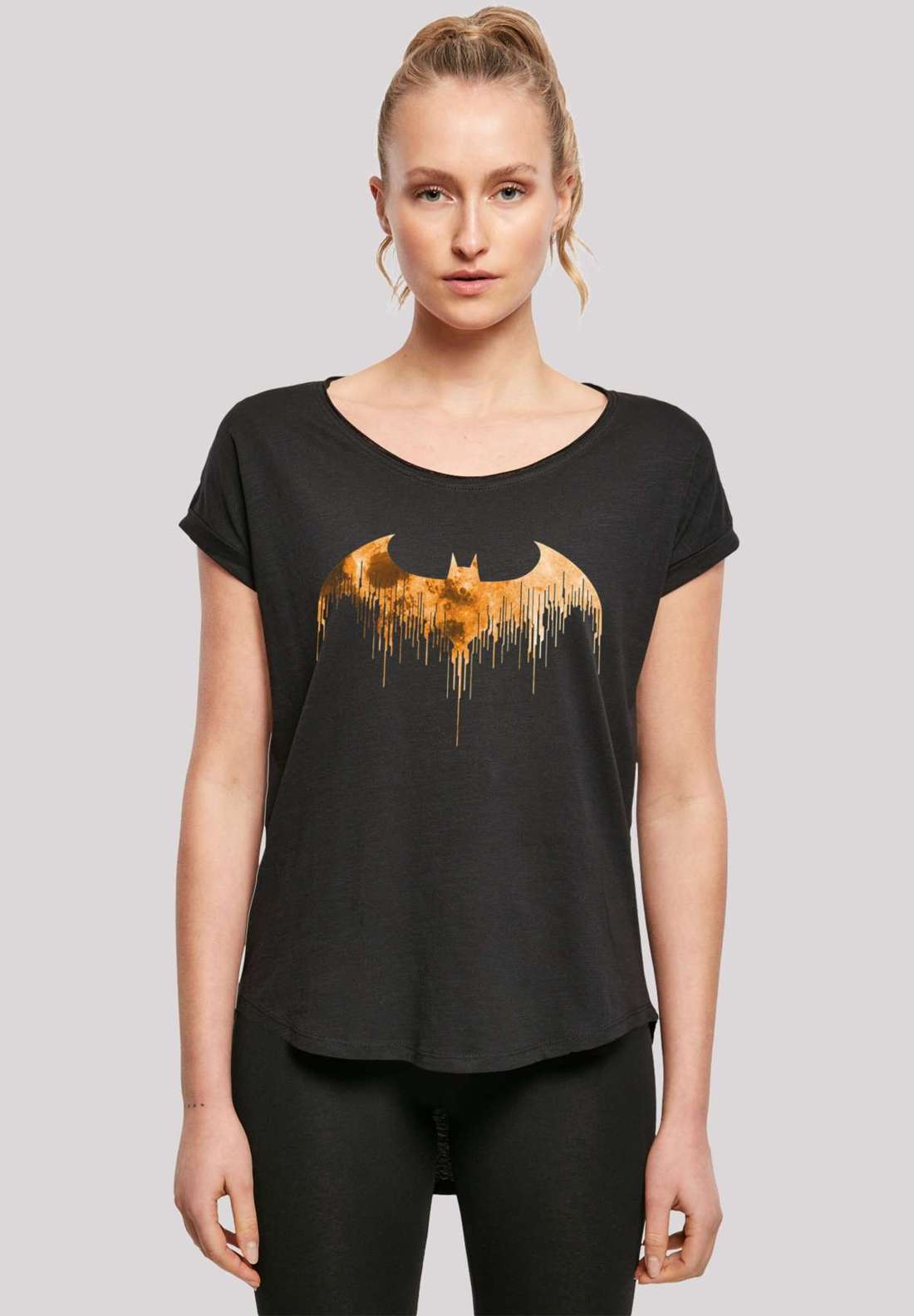 футболка DC Comics Batman Arkham Knight Halloween Moon Logo
