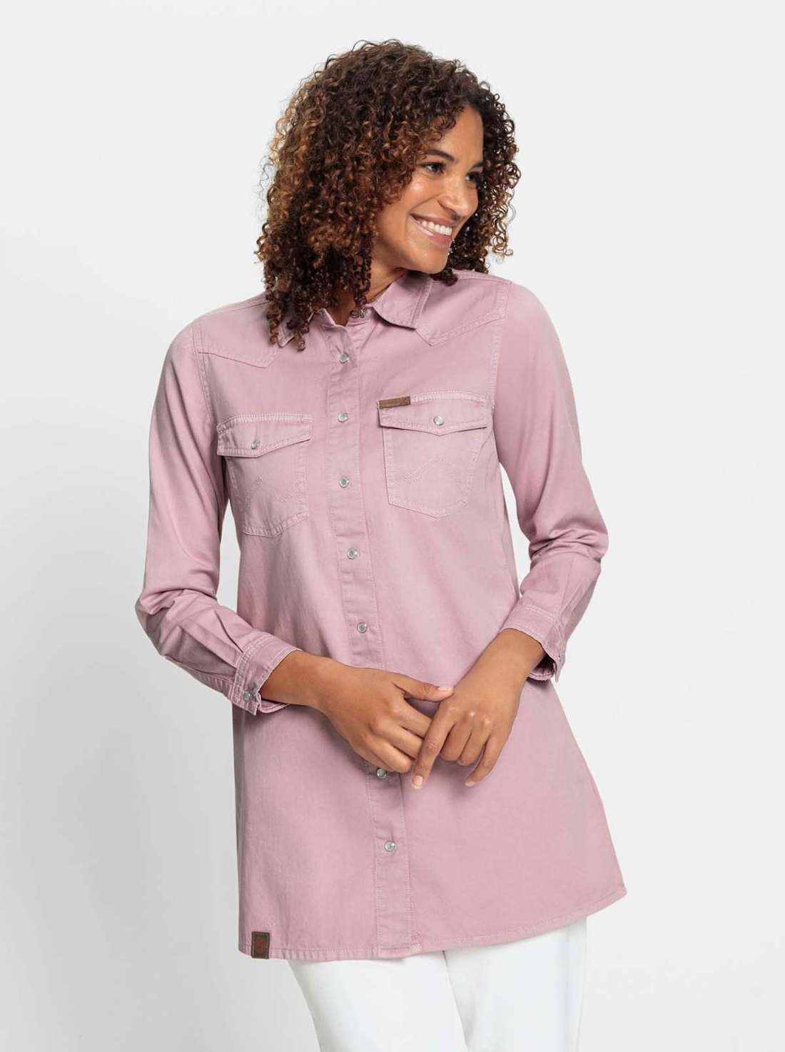 Длинная блузка