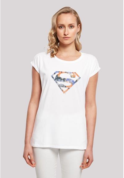футболка DC Comics Superman Floral Logo Superheld
