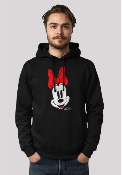 Толстовка с капюшоном Disney Micky Maus Minnie Gesicht Vintage Look