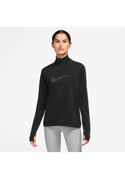 Беговая рубашка DRI-FIT SWOOSH WOMEN`S 1/-ZIP RUNNING TOP