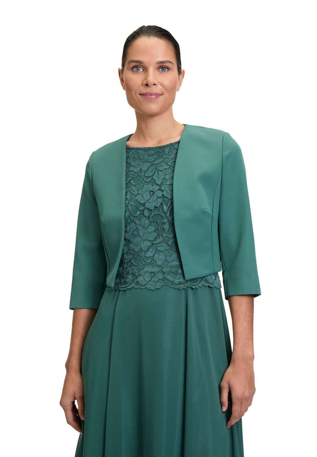 болеро куртка Bolero-Jacke mit Kellerfalten
