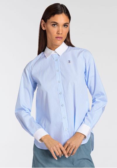 Блузка-рубашка с классическими деталями