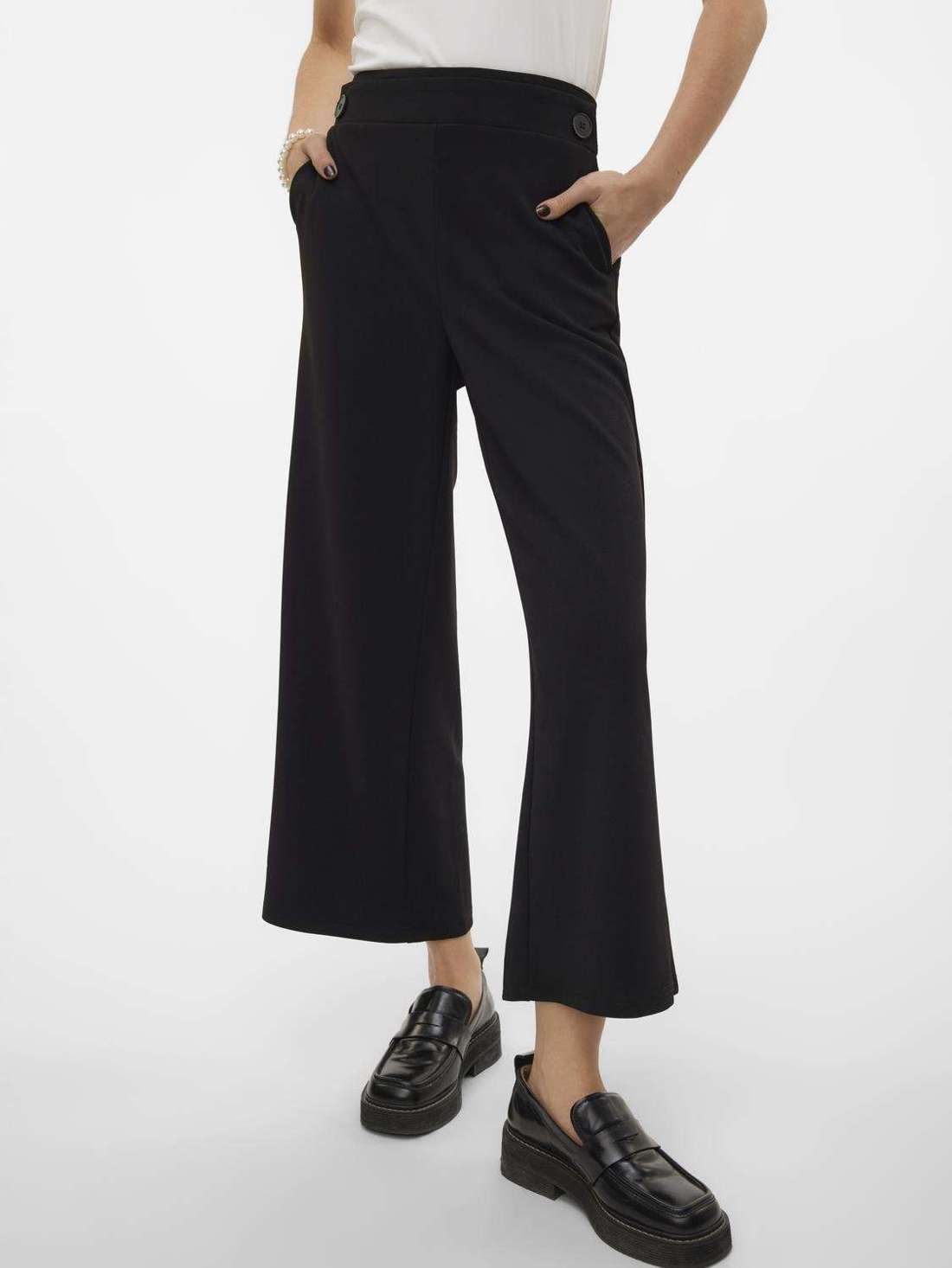 брюки 7/8 VMLIVA HW WIDE 7/8 PANT NOOS