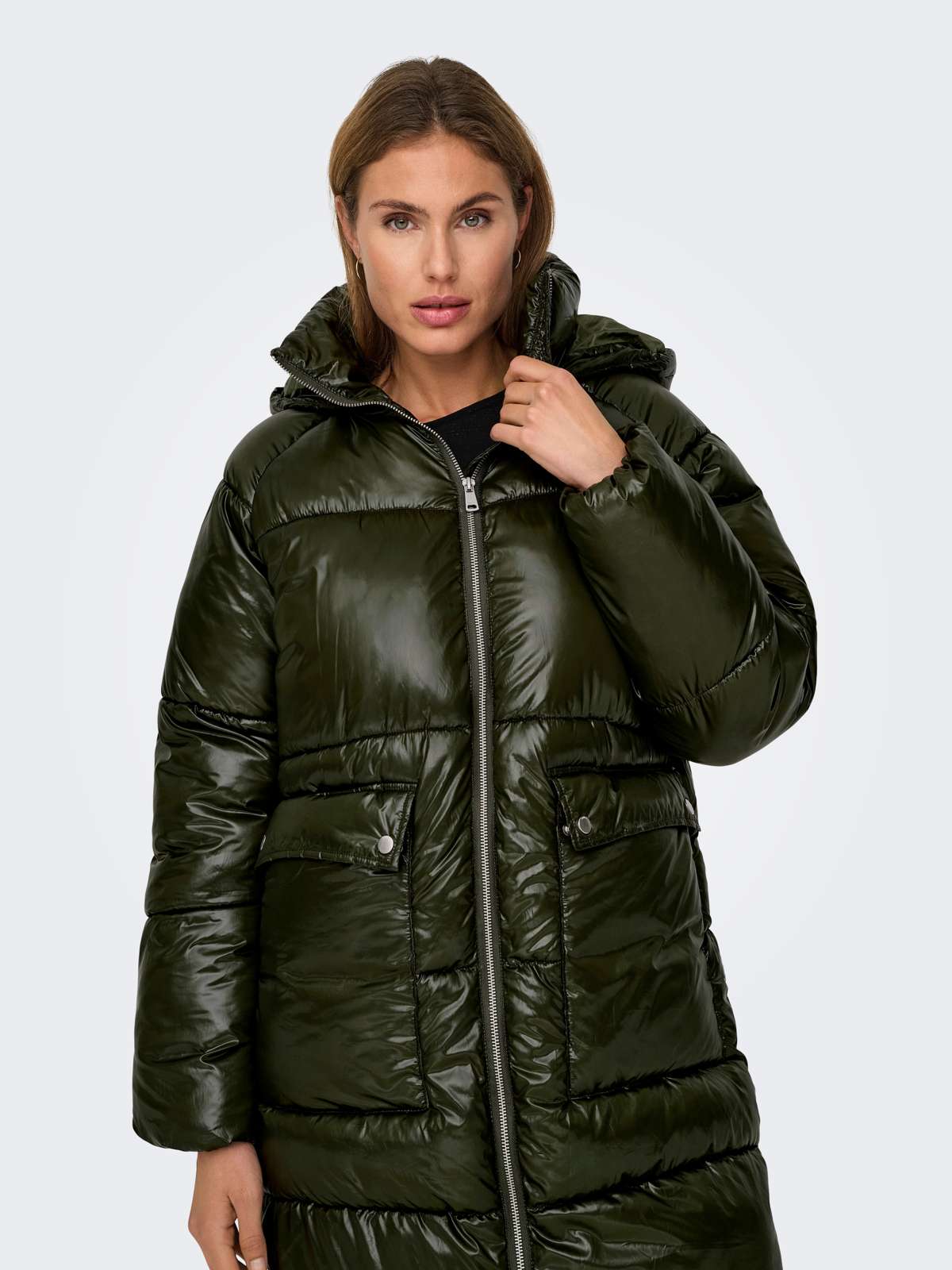 стеганое пальто ONLSKY OVERSIZED PUFFER COAT CC OTW