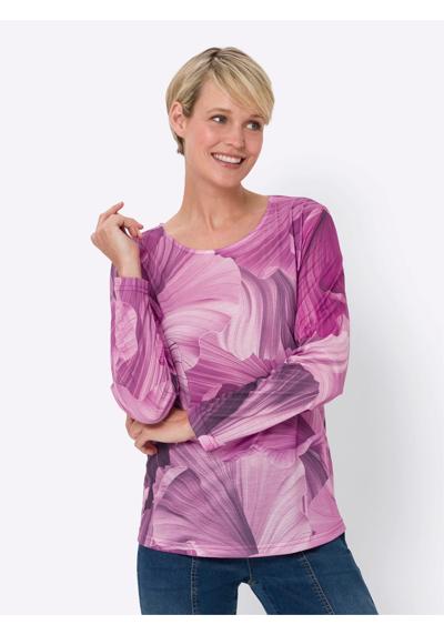 Рубашка с длинным рукавом Druck-Shirt