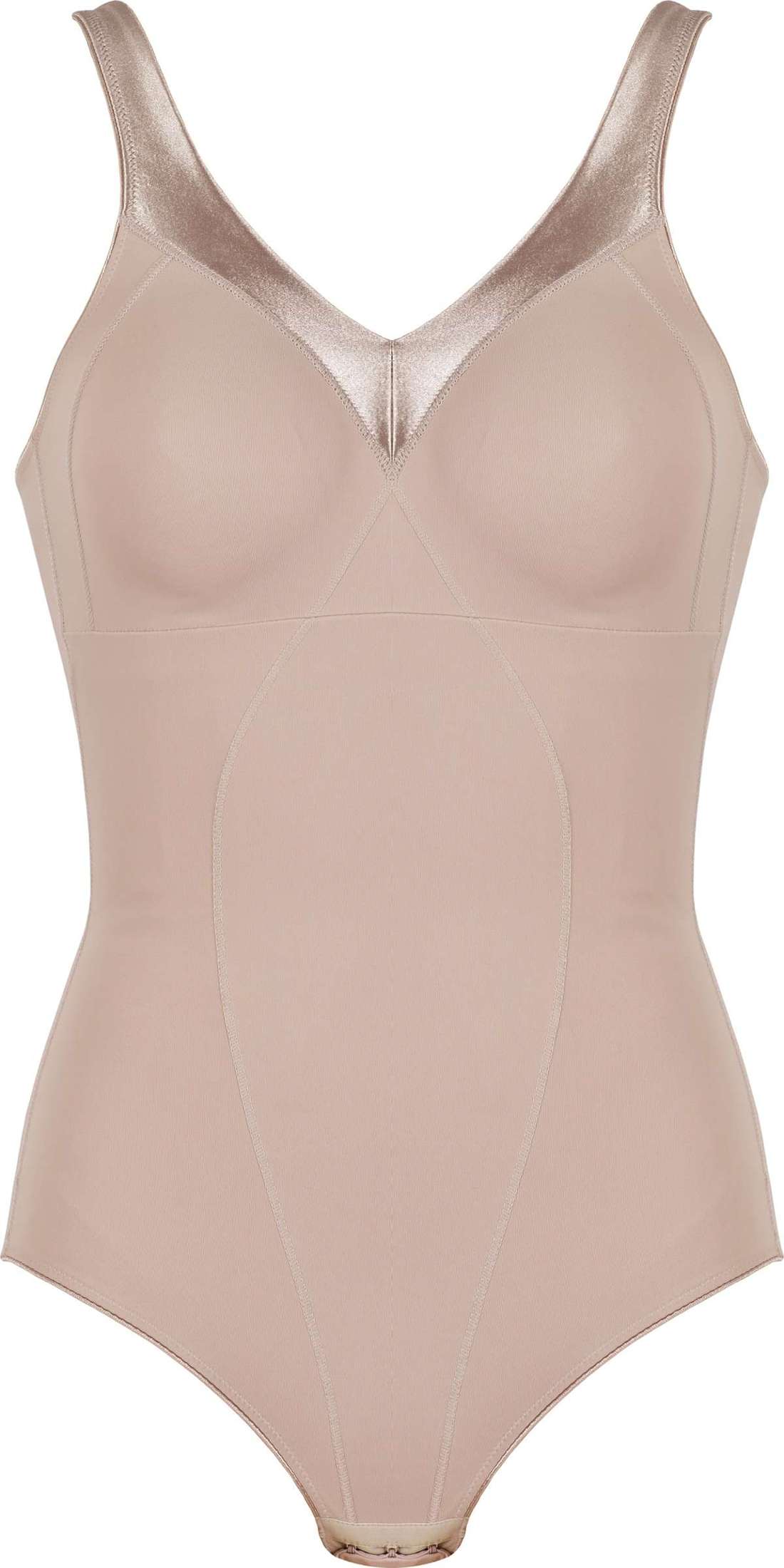 Боди с контрастной окантовкой по вырезу. Minimizer Body