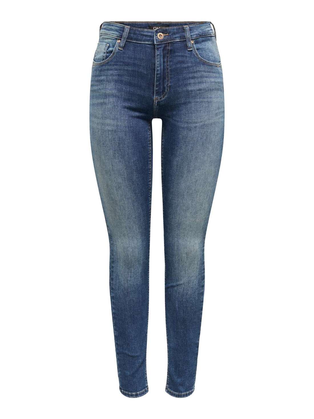 Джинсы скинни ONLBLUSH MID WAIST PUSH UP DNM X