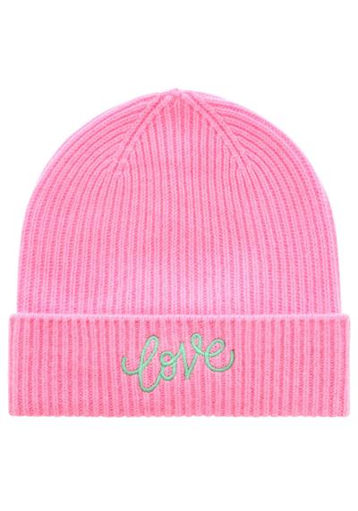 шапочки Beanie mit Love Stickerei