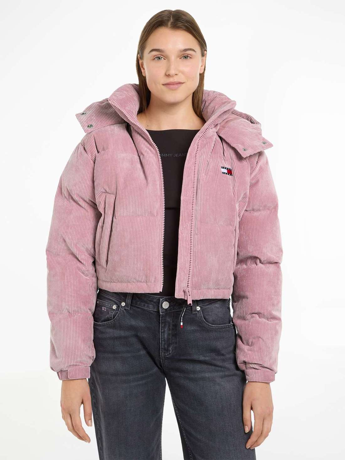 Стеганая куртка с капюшоном TJW WASHED CORD CRP ALASKA