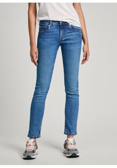 Джинсы узкого кроя SLIM JEANS LW mit niedriger Leibhöhe