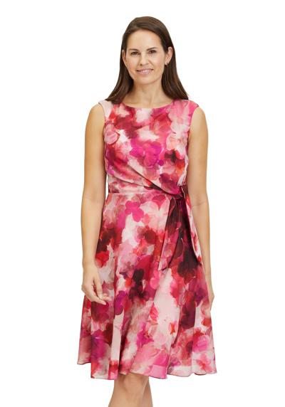 Коктейльное платье Cocktailkleid mit Bindegürtel