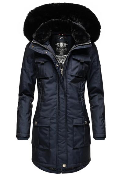 Зимнее пальто, парка со съемным капюшоном и дополнительной сумкой для покупок.