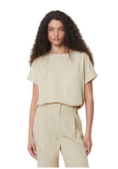 Блузка с короткими рукавами aus TENCEL™ Lyocell