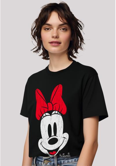 футболка Disney Micky Maus Minnie Gesicht Vintage Look