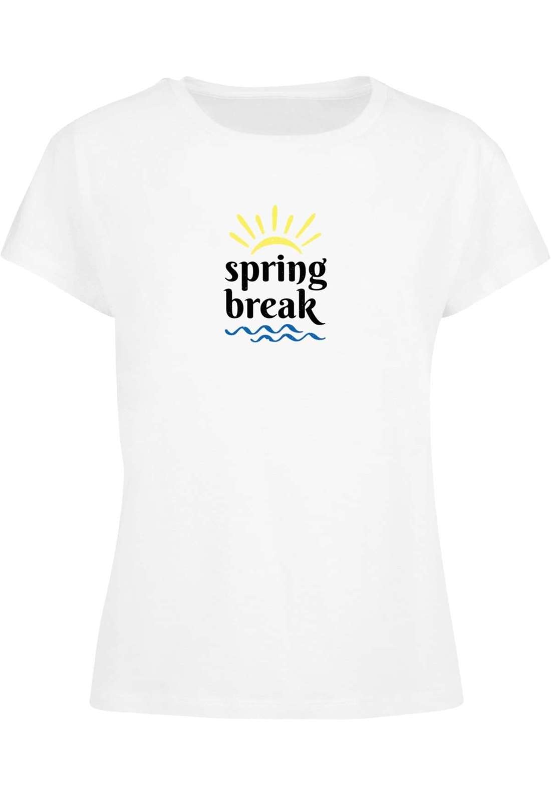 футболка Damen Ladies Pretty Spring break - Box Tee